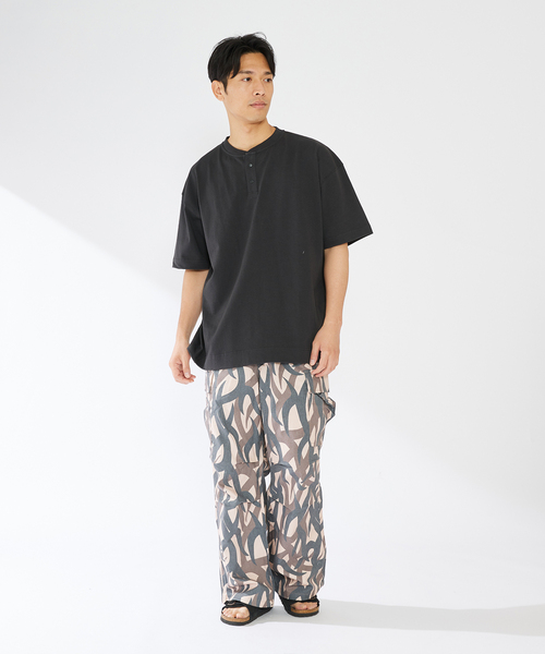 【セール】CAMOUFLAGE CARGO PANTS（カーゴパンツ）｜B.C STOCK（ベーセーストック）