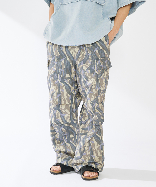 【セール】CAMOUFLAGE CARGO PANTS（カーゴパンツ）｜B.C STOCK（ベーセーストック）