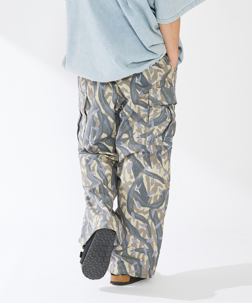 【セール】CAMOUFLAGE CARGO PANTS（カーゴパンツ）｜B.C STOCK（ベーセーストック）