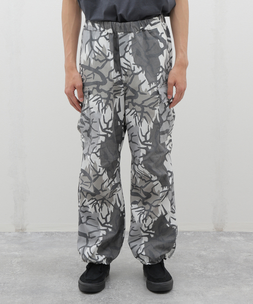 【セール】CAMOUFLAGE CARGO PANTS（カーゴパンツ）｜B.C STOCK（ベーセーストック）