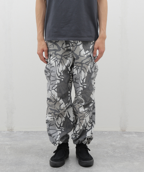 【セール】CAMOUFLAGE CARGO PANTS（カーゴパンツ）｜B.C STOCK（ベーセーストック）