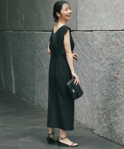 最強愛されワンピ】ダブルクロススカラップパールジャンドレ