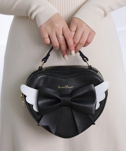 SecretDoor（シークレットドア）の「2WAY ハート 羽 エンジェル リボン