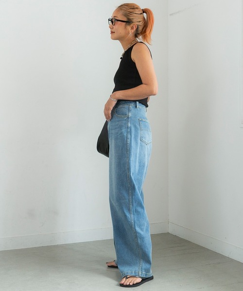 PICHI（ピイチ）の「カーブデニムパンツ（デニムパンツ）」 - WEAR