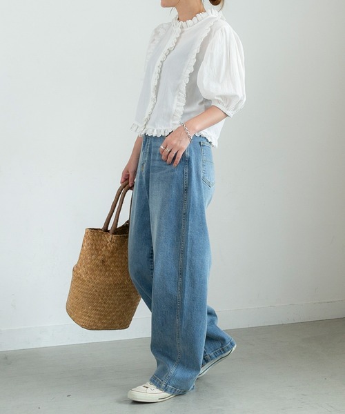 PICHI（ピイチ）の「カーブデニムパンツ（デニムパンツ）」 - WEAR
