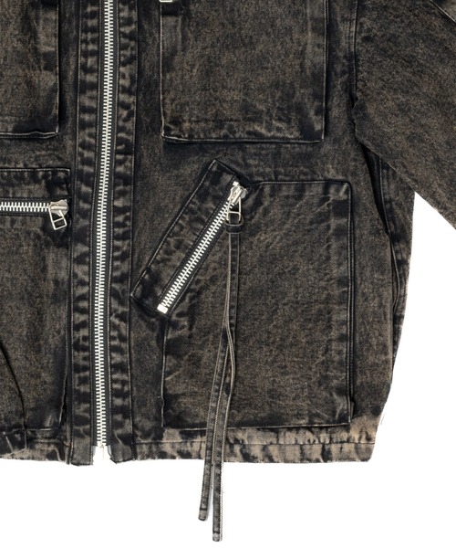 ジャケット・アウター WIZZARD WASHED DOCKING DENIM ARMY JACKET WIZZARD WASHED DOCKING DENIM ARMY JACKET - メルカリ