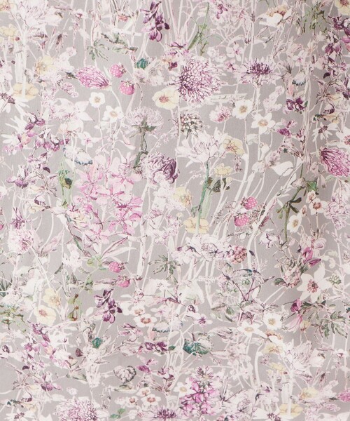 【新品】 Afternoon Tea ⿻ リバティ ドロストワンピース 花柄 新品】 Afternoon Tea ⿻ リバティ ドロストワンピース 花柄