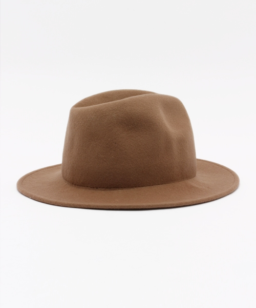 Discoat Parisien（ディスコートパリシアン）の「フェルト中折れハット（ハット・レディース・グレー/ベージュ/ブラック・ﾌﾘ-）」の5枚目の写真