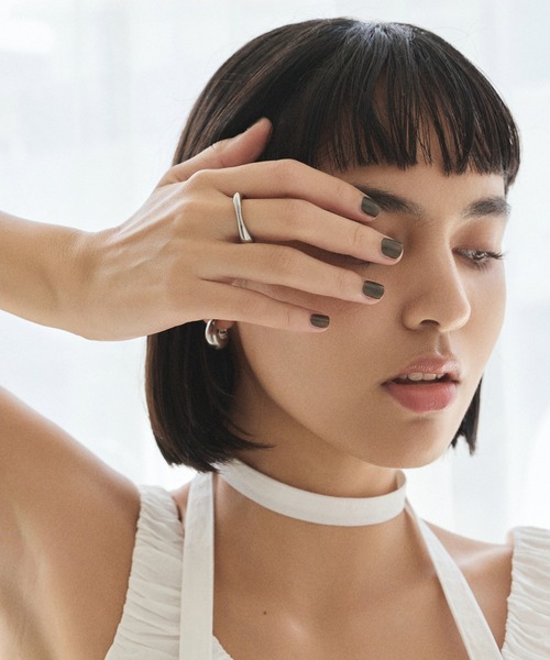 CENE（セネ）の「【CENE】セネ/トライアングルリング（リング・レディース・ゴールド/シルバー・9号/11号/13号）」の3枚目の写真