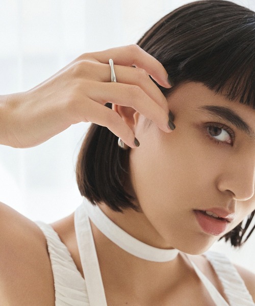 CENE（セネ）の「【CENE】セネ/トライアングルリング（リング・レディース・ゴールド/シルバー・9号/11号/13号）」の10枚目の写真