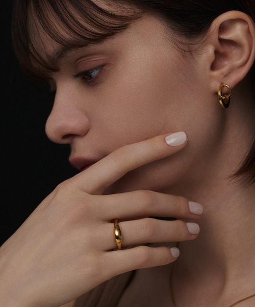 CENE（セネ）の「【CENE】セネ/トライアングルリング（リング・レディース・ゴールド/シルバー・9号/11号/13号）」の21枚目の写真