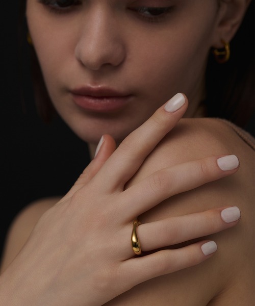 CENE（セネ）の「【CENE】セネ/トライアングルリング（リング・レディース・ゴールド/シルバー・9号/11号/13号）」の20枚目の写真