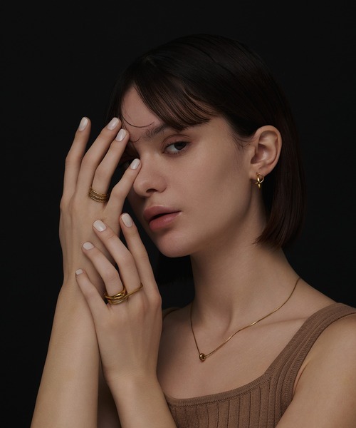 CENE（セネ）の「【CENE】セネ/トライアングルリング（リング・レディース・ゴールド/シルバー・9号/11号/13号）」の17枚目の写真