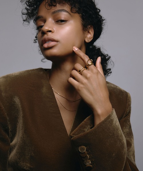 CENE（セネ）の「【CENE】セネ/トライアングルリング（リング・レディース・ゴールド/シルバー・9号/11号/13号）」の22枚目の写真