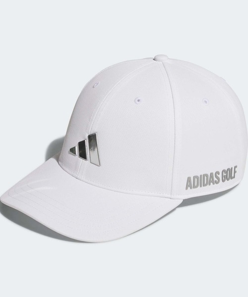 ホワイトキャップ NO GOLF™ サイズFREE メタルロゴ キャップ【adidas Golf/アディダスゴルフ
