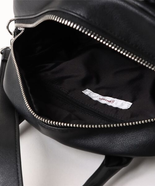 RAGEBLUE（レイジブルー）の「2WAY/ダブルポケットハンドバッグ（ショルダーバッグ・レディース・ブラック・FREE）」の19枚目の写真