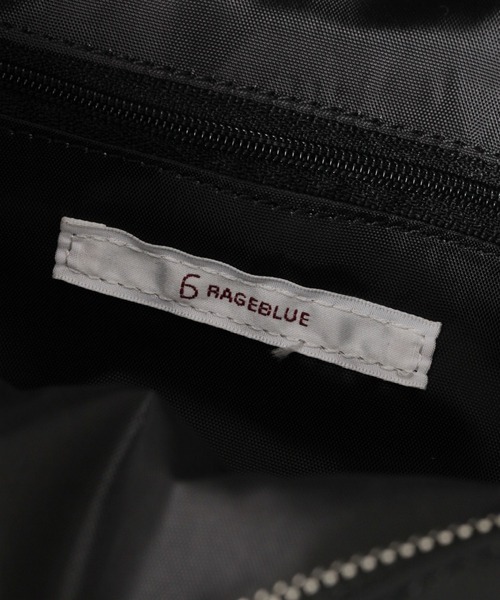 RAGEBLUE（レイジブルー）の「2WAY/ダブルポケットハンドバッグ（ショルダーバッグ・レディース・ブラック・FREE）」の11枚目の写真