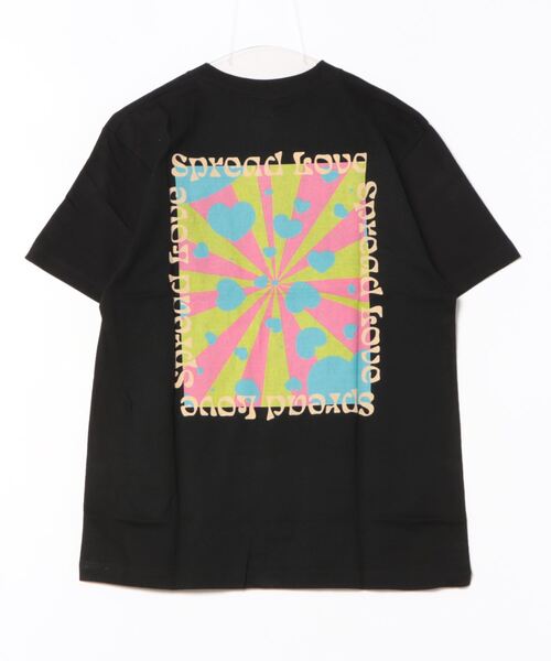 B.I.D.(ビーアイディー)の「《Spread Love》オリジナルプリント S/S T(Tシャツ/カットソー・レディース・ブラック/ホワイト・LARGE/MEDIUM/SMALL)」の3枚目の写真