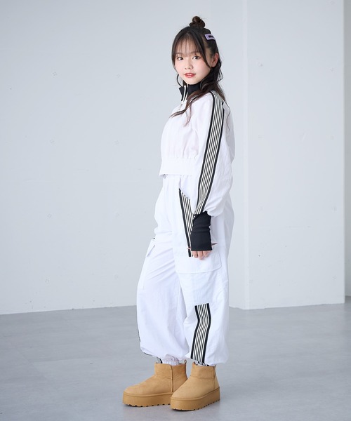 matin kim(マーティンキム) RAYON STRING CARGO PANTSレーヨン
