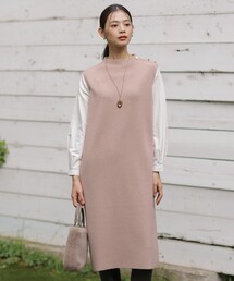 未使用タグ付き ジェイプレス アクアレジェンドウールジャージー ワンピース 近年 セール】アクアレジェンドウールジャージー ワンピース（ワンピース