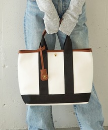 SETUP7（セットアップセブン）の「【BEVERLY HILLS POLO CLUB】《別注》スコッチグレイン ネオレザー　トートバッグ　A4対応（トートバッグ）」