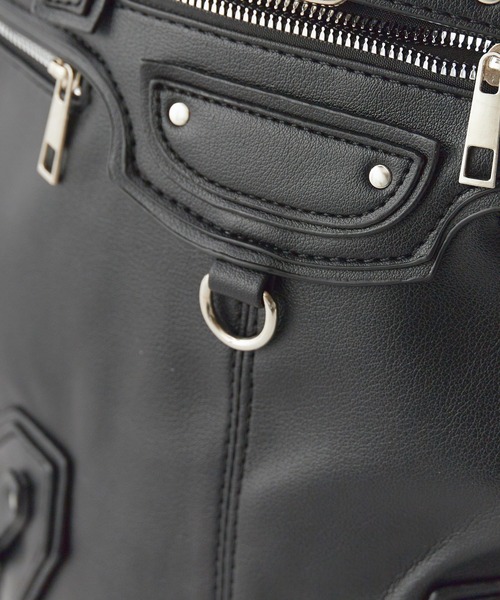 Theater code（シアターコード）の「belt design shoulder bag / ベルトデザイン ショルダーバッグ Y2K 2026年春夏（ショルダーバッグ・メンズ・ブラック・FREE）」の15枚目の写真