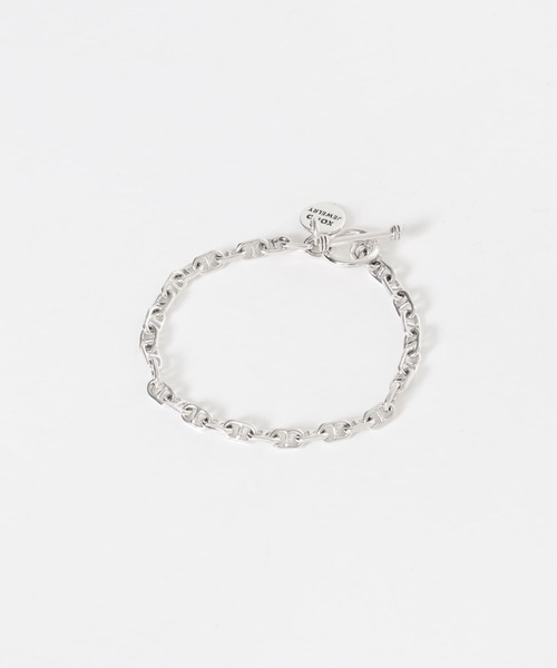 XOLO（ショロ）の「XOLO　SolidAnchor Link Bracelet（ブレスレット・メンズ・シルバー・19）」の2枚目の写真