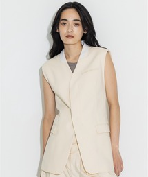 STUDIOUS | 【STUDIOUS/ステュディオス】テーラードジレ/セットアップ可能(Tシャツ/カットソー)