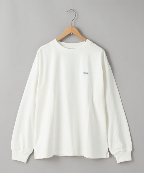 PENNEYS(ぺニーズ)の「PENNEYS(ぺニーズ)別注アソートロングスリーブTシャツ(Tシャツ/カットソー・レディース・ライトブルー/ダークグリーン/ダークグレー/オフホワイト/ナチュラル/マスタード・M/L)」の2枚目の写真