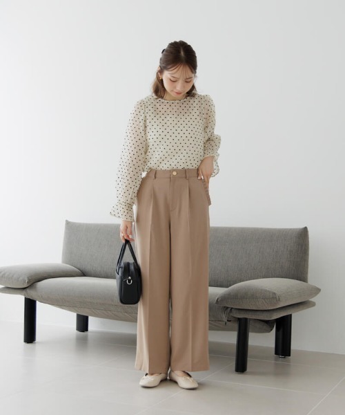 flower（フラワー）の「ハートバルーンブラウス（シャツ/ブラウス・レディース・アイボリー/ブラック・FREE）」の11枚目の写真