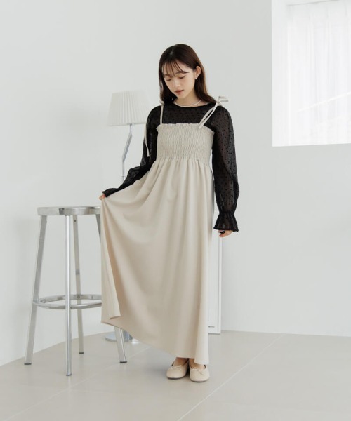 flower（フラワー）の「ハートバルーンブラウス（シャツ/ブラウス・レディース・アイボリー/ブラック・FREE）」の14枚目の写真