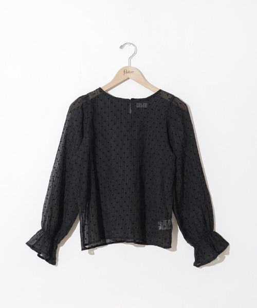 flower（フラワー）の「ハートバルーンブラウス（シャツ/ブラウス・レディース・アイボリー/ブラック・FREE）」の19枚目の写真