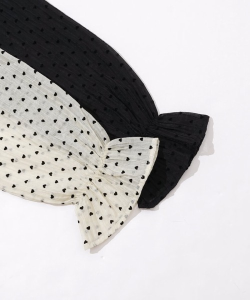 flower（フラワー）の「ハートバルーンブラウス（シャツ/ブラウス・レディース・アイボリー/ブラック・FREE）」の21枚目の写真