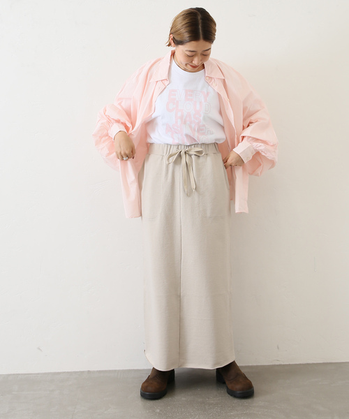 JOURNAL STANDARD LUXE(ジャーナルスタンダード ラックス)の「プリントT EVERY(Tシャツ/カットソー・レディース・バーガンディー/ライトイエロー・FREE)」の3枚目の写真