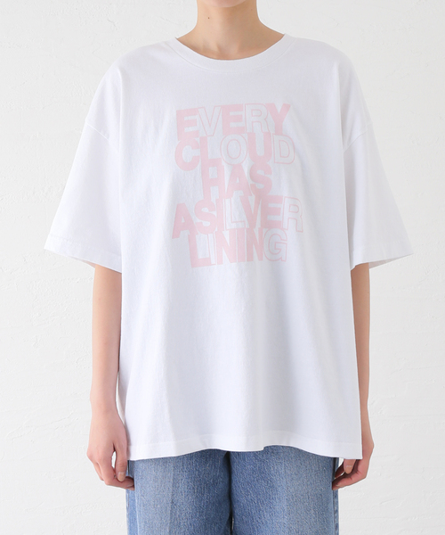 JOURNAL STANDARD LUXE(ジャーナルスタンダード ラックス)の「プリントT EVERY(Tシャツ/カットソー・レディース・バーガンディー/ライトイエロー・FREE)」の6枚目の写真