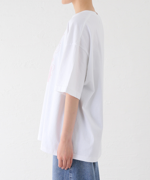 JOURNAL STANDARD LUXE(ジャーナルスタンダード ラックス)の「プリントT EVERY(Tシャツ/カットソー・レディース・バーガンディー/ライトイエロー・FREE)」の7枚目の写真