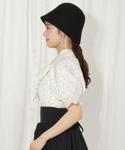 WILLSELECTION(ウィルセレクション)の「リボンタイラグランパフブラウス(シャツ/ブラウス・レディース・ホワイト系その他3/ブラック系その他2/ピンク・FREE)」の22枚目の写真