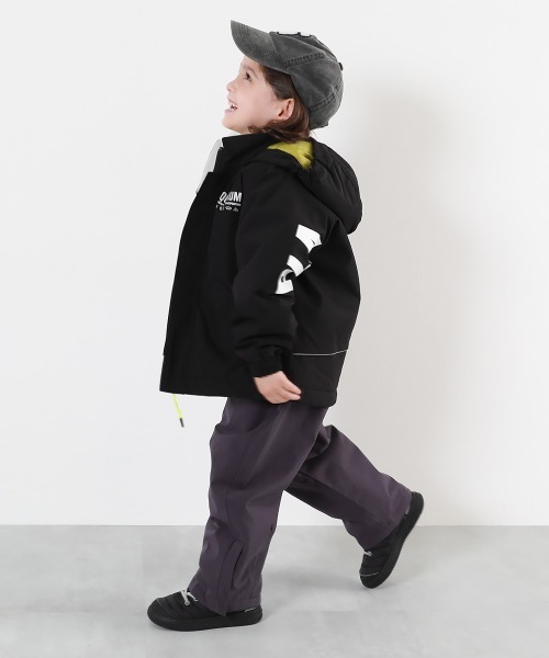 devirock（デビロック）の「撥水 耐水圧(5000mm以上) 普段着としても使える 中綿スノーパンツ（その他パンツ・キッズ・ライトグレー/イエロー系1/パープル系/ブラック/パープル系4/スカイブルー・100cm/110cm/120cm/130cm/140cm/150cm/160cm）」の10枚目の写真