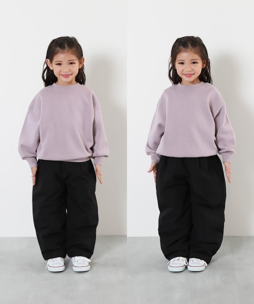 devirock（デビロック）の「撥水 耐水圧(5000mm以上) 普段着としても使える 中綿スノーパンツ（その他パンツ・キッズ・ライトグレー/イエロー系1/パープル系/ブラック/パープル系4/スカイブルー・100cm/110cm/120cm/130cm/140cm/150cm/160cm）」の15枚目の写真