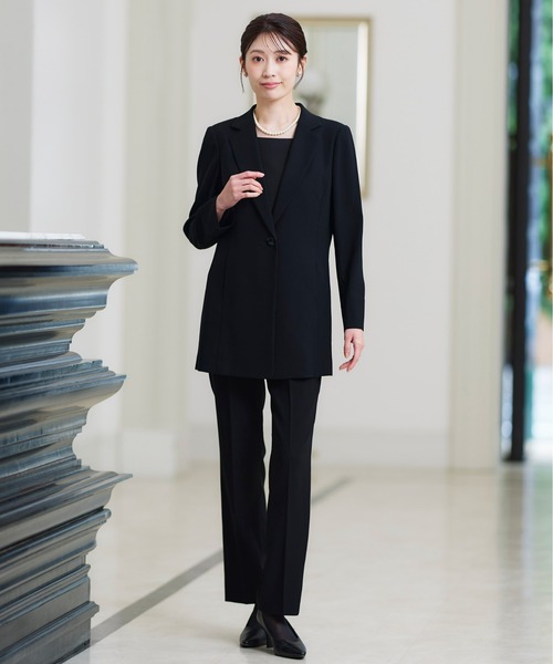 セール】【喪服・礼服】洗える防しわ北陸ジャガード使いドッキング セール】【喪服・礼服】洗える防しわ北陸ジャガード使いドッキング