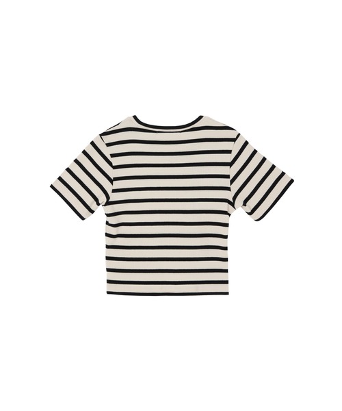 Her lip to Trois Logo Cropped Shirt Sサイズ Trois Logo Cropped Shirt