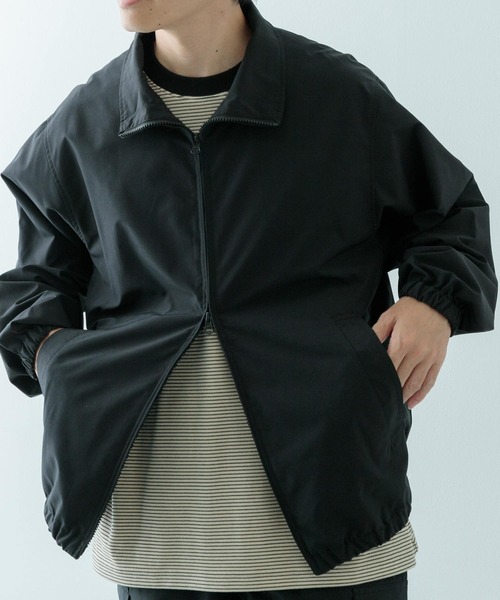 セール】『セットアップ対応』撥水×ストレッチ トラックジャケット