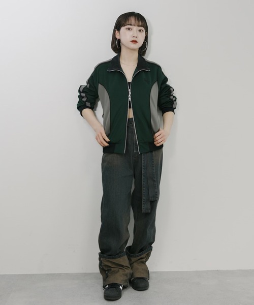 favclo.（ファブクロ）の「turn back denim pants/ ターンバックデニムパンツ（デニムパンツ・レディース・ブラック/ブルー・SMALL/X-SMALL）」の22枚目の写真
