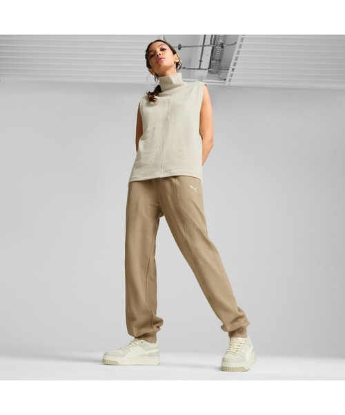 PUMA(プーマ)の「PUMA プーマ ウィメンズ ハー ハイウェスト パンツ(その他パンツ・レディース・グリーン/ブラック・X-LARGE/SMALL/MEDIUM/LARGE)」の6枚目の写真