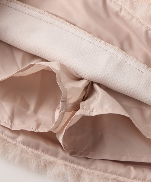 SAISON DE PAPILLON(セゾンドパピヨン)の「パール付きハイウエストツイードミニスカート(スカート・レディース・ブラウン/ピンクベージュ/ブラック・S/M/L)」の10枚目の写真