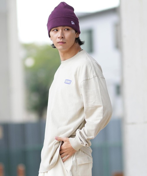 CHUMS(チャムス)の「CHUMS/チャムス ロンT/長袖ティシャツ/カットソー バックプリント オーバーサイズ CH01-2456(Tシャツ/カットソー・メンズ・グレイッシュベージュ/ネイビー/ライトブルー/ブラック/ホワイト・M/L/XL)」の21枚目の写真