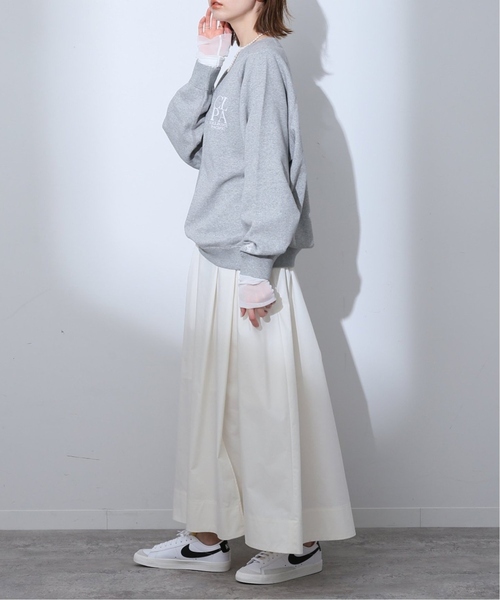 SLOBE IENA(スローブイエナ)の「《追加8》レイヤードスリーブロンTEE(Tシャツ/カットソー・レディース・ブラック/ホワイト/アイボリー・FREE)」の16枚目の写真