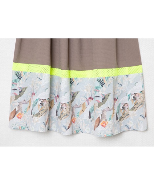 bedsidedrama(ベットサイドドラマ)の「Arts & Science Slide Skirt(スカート・レディース・ベージュ/ブラック・1)」の11枚目の写真