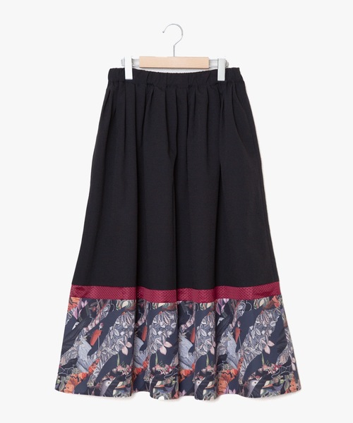 bedsidedrama(ベットサイドドラマ)の「Arts & Science Slide Skirt(スカート・レディース・ベージュ/ブラック・1)」の12枚目の写真