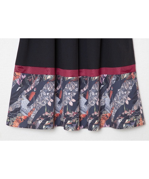 bedsidedrama(ベットサイドドラマ)の「Arts & Science Slide Skirt(スカート・レディース・ベージュ/ブラック・1)」の14枚目の写真